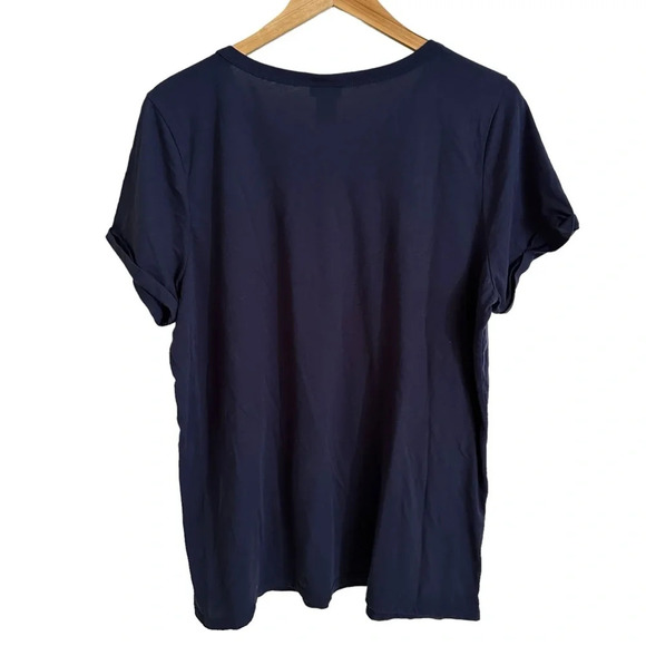 Torrid 1 1X Navy Blue Texas Lone Star State of Mind T Shirt Tee Austin Cowboys - Picture 2 of 4